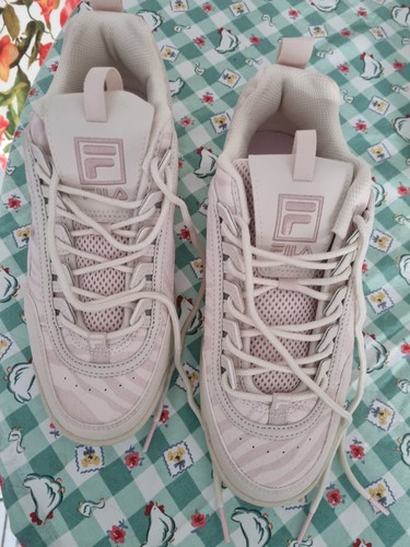 Fila sneaker rosa weiss zebra - weiss,
