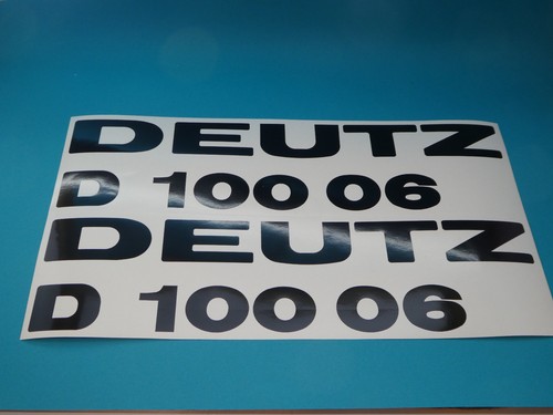 Deutz 10006 aufkleber - deutz, logo