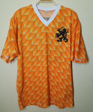 Retro Holland Fussball Trikot Niederlande Replika Euro 88 Größe L