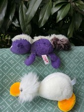 2 NICI Plüschtiere Stinktier