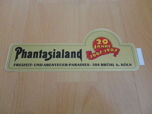 Aufkleber phantasialand - aufkleber,