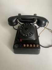 Altes Bakelit Telefon Fk-421a  aus 9-51 Behörde Militär Fernsprecher