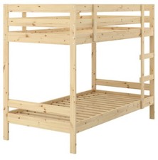 Ikea MYDAL Etagenbettgestell,Kiefer,90x200cm weiß lasiert