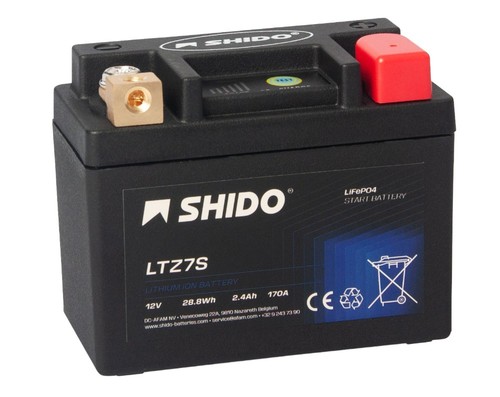Shido ltz7s lithium ionen - shido,