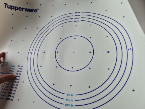 Tupperware teigunterlage - tupperware,