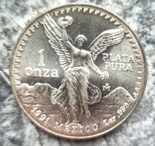 Mexiko libertad 1991 unze - 1991, 1
