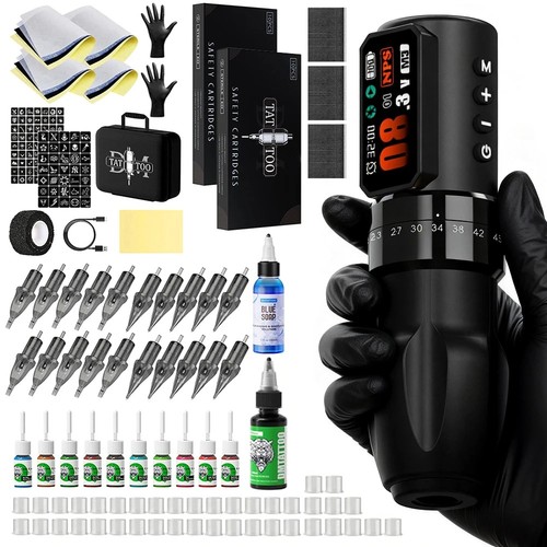 Tattoomaschine set kabellos - tattoomaschine,