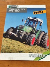 Fendt 206S 207S 208S 209S traktor prospekt tractor brochure 31