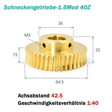 1.5 Modul 20Z - 40Z Zähne