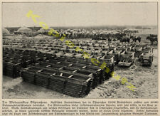 Ostpreußen Armee Feldbahn Wagen Schienen Schmalspur Dlottowen Johannisburg 1915