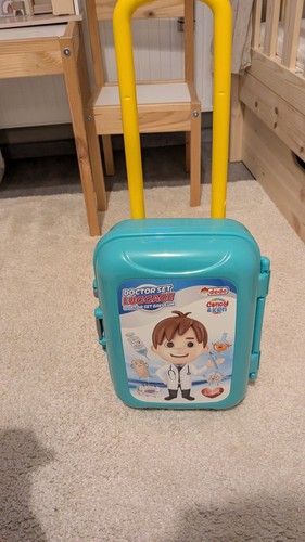 Doktorkoffer set kinderarzt - doktorkoffer,