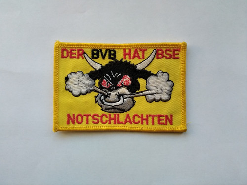 Aufnäher anti bvb borussia - aufnäher,