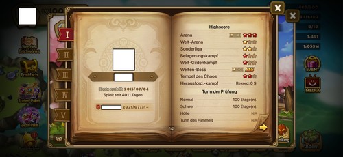 Summoners war account 8x - war, eu
