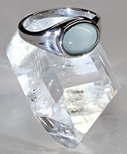 AQUAMARIN RING GR 19 (60)
