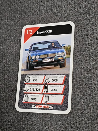 Jaguar xjr einzelkarte - -,