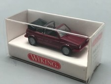 Modellautos Wiking 1:87 VW Golf 1 Cabriolet Genesis Erdbeerkörbchen mit OVP