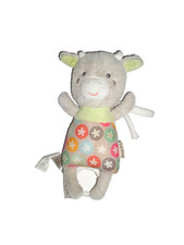 WIE NEU * Beauty Baby Müller + Fehn beige grün Spieluhr Kuh Schlaf Kindlein ...