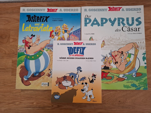Asterix und obelix comics - und,