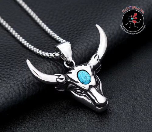 Anhänger stier kraft - 3d-anhänger,