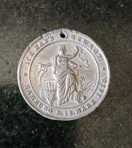 Hamburg medaille 1863 50 - hamburg, medaille,