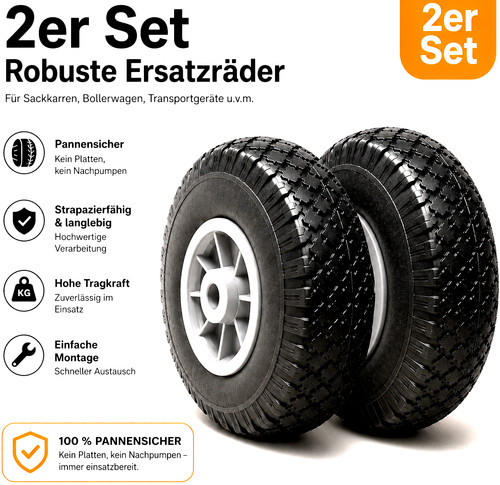 Rad 260mm sackkarrenrad - 260mm,