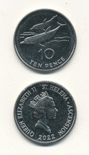 St. Helena / Großbritannien [M41] - 10 Ten Pence 2022 UNC