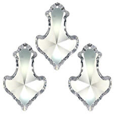 9x Pendel "Milano" 63mm Clear Crystal 30% PbO  ~ Kronleuchter Lüster Suncatcher