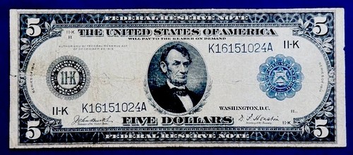 Dollar 1914 usa - usa, banknote