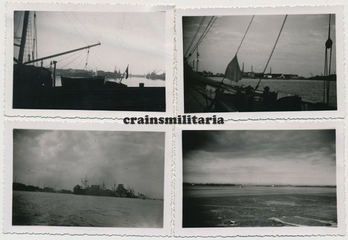Orig foto schiff boot m - 4x,