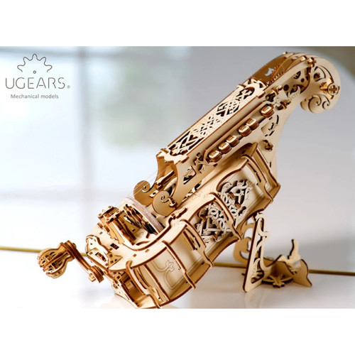 Drehleier hurdy gurdy - gurdy, 3d