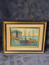 Echt Ölbild auf Holz –