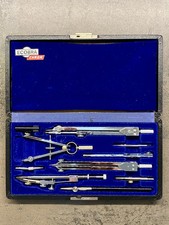 Vintage ECOBRA Chrom Zirkelkasten F 7G - Made in Germany - gut erhalten