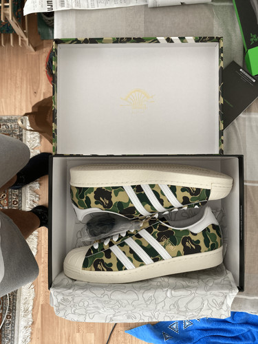 Adidas bape superstar - adidas, 80s