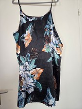 Negligee, Damen, schwarz mit