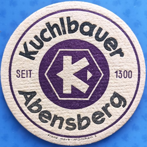 Alter bierdeckel brauerei - alter,