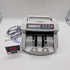 Tragbare Geldzählmaschine und Falschgeld-Detektor mit Doppel-Led Display