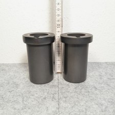 Graphit Schmelztiegel, Gießen, Guss Form Ø33 mm, 1 Kg Gold, 0,5Kg Silber, Metall