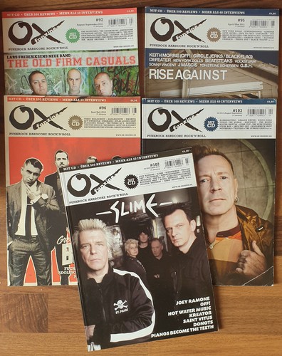 Fanzine sammlung 5 ausg - fanzine,