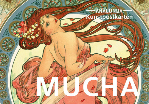 Postkarten set alfons - alfons, mucha