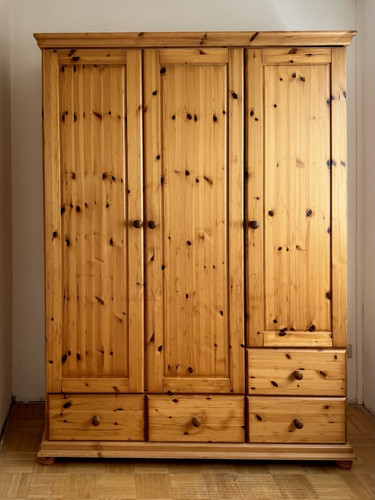 Kleiderschrank massivholz - kleiderschrank,