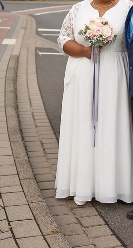 Brautkleid gr54 - brautkleid,