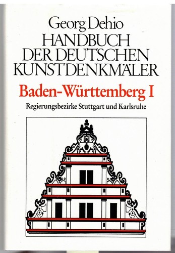 Dehio handbuch der deutschen - dehio,
