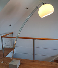 Designer Bogenlampe - floor lamp - vintage - höhenverstellbar - Guzzini?