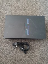 Sony playstation schwarz ps2 - playstation,