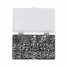 Fahrradbolzen-Kit. 400+ praktische verschiedene A2-70 Edelstahl Schrauben & Schrauben