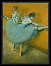 Dancers at the Barre Edgar Degas Ballettstange Tänzerinnen Frauen Faks_B 01450