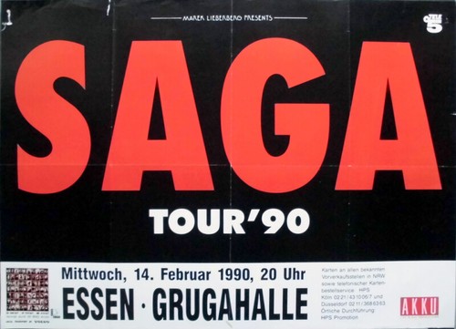 Saga 1990 plakat in - saga,