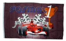 Flagge / Fahne Formel 1 Pokal