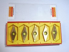 NEU 5 SANDVIK VBGW 160404T01020F 7525 mit Rechnung CBN Wendeplatten offen