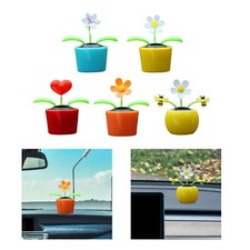 Solarbetriebene tanzende Blume, schüttelnder Kopf, Wackelkopf,